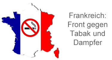 Frankreich macht Front gegen Tabak und Dampfer