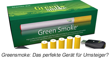 Greensmoke: Das perfekte Gerät für Umsteiger?