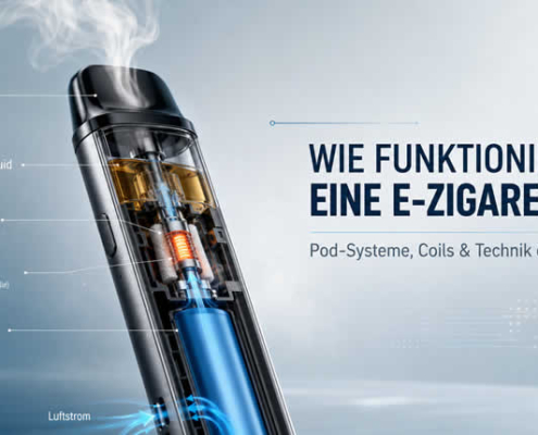Wie funktioniert eine E-Zigarette? Pod-Systeme, Coils & Technik erklärt