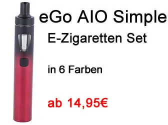 eGo AIO Simple E-Zigaretten Set