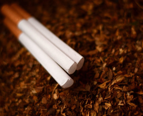 Was ist im Zigaretten-Tabak enthalten