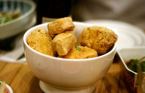 gebratener Tofu 