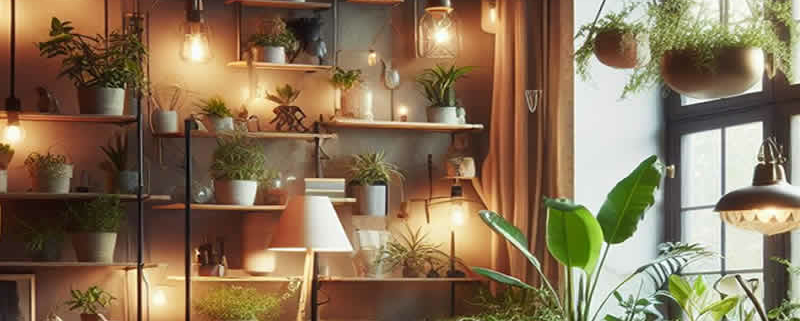 Die optimale Beleuchtung von Zimmerpflanzen