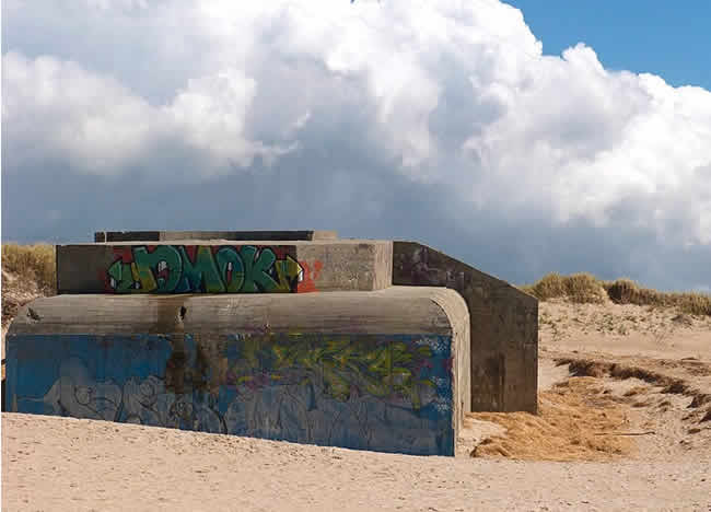 Bunker des Atlantikwalls in Dänemark
