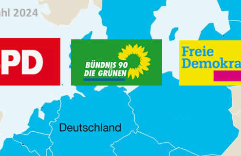 Schwerer Rückschlag für deutsche Koalition bei Europawahlen 2024