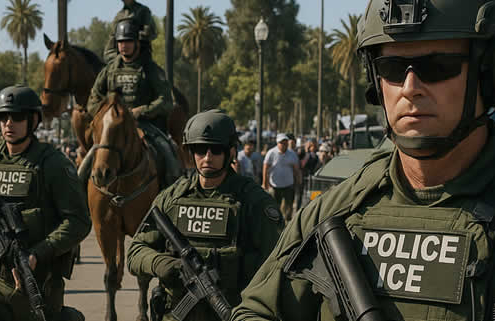 Showdown in Los Angeles: Wie Trump die Migrationspolitik militarisiert Showdown in Los Angeles: Wie Trump die Migrationspolitik militarisiert