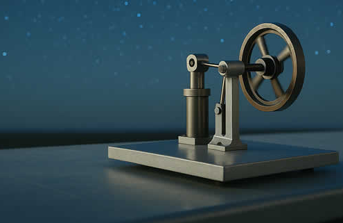 Ein Motor, der mit der Kälte des Himmels läuft