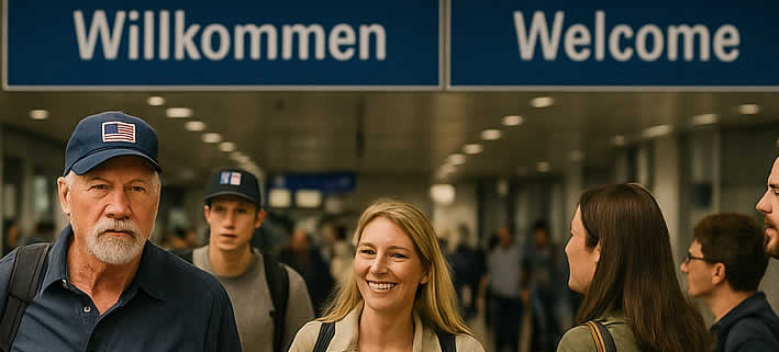 Zuwanderung aus den USA nach Deutschland steigt – Umkehr eines langjährigen Trends Zuwanderung aus den USA nach Deutschland steigt – Umkehr eines langjährigen Trends