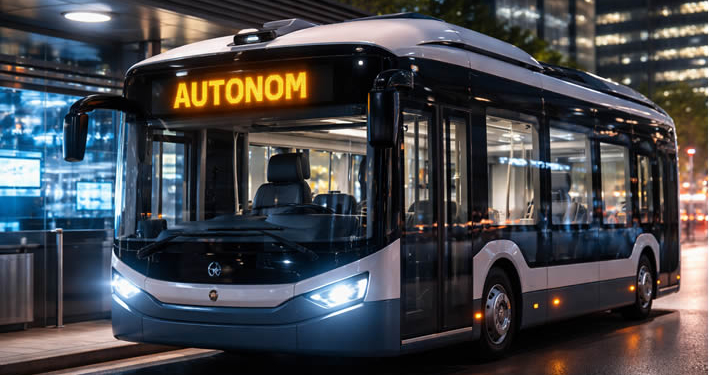 Der Bus ohne Fahrer: Warum er kommt – und warum er selten allein fährt