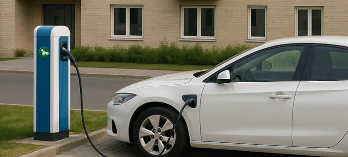 Elektromobilität in Mehrparteienhäusern