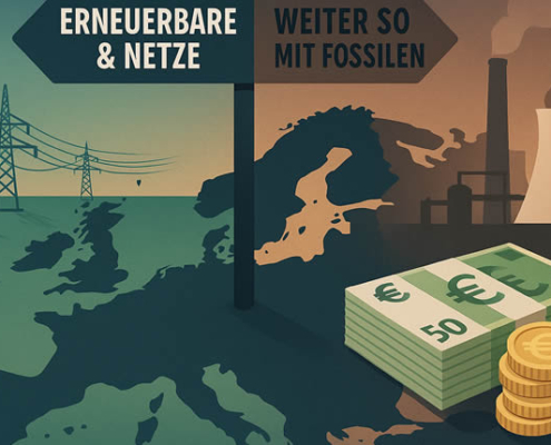 Europa, entscheide dich: Warum ein erneuerbares Energiesystem billiger ist – und sicherer Europa, entscheide dich: Warum ein erneuerbares Energiesystem billiger ist – und sicherer
