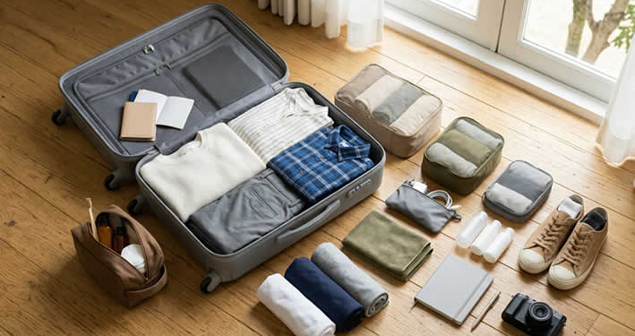 Reisegepäck intelligent packen: Praktische Essentials für unterwegs