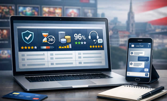 Bewertung, Limits und Kundenservice im Fokus bei Martin Casino für Österreich