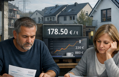 CO2-Preis 2027 bis 2045: Bis zu 300 Euro pro Tonne — was das für Heizkosten bedeutet