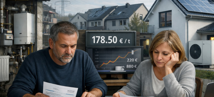 CO2-Preis 2027 bis 2045: Bis zu 300 Euro pro Tonne — was das für Heizkosten bedeutet