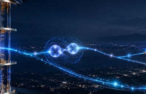 Das Quantennetz der Zukunft: Wie Quantencomputer miteinander verbunden werden sollen Das Quantennetz der Zukunft: Wie Quantencomputer miteinander verbunden werden sollen
